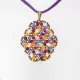 Symphony - Malvina Oval-Purple Suedine - 1